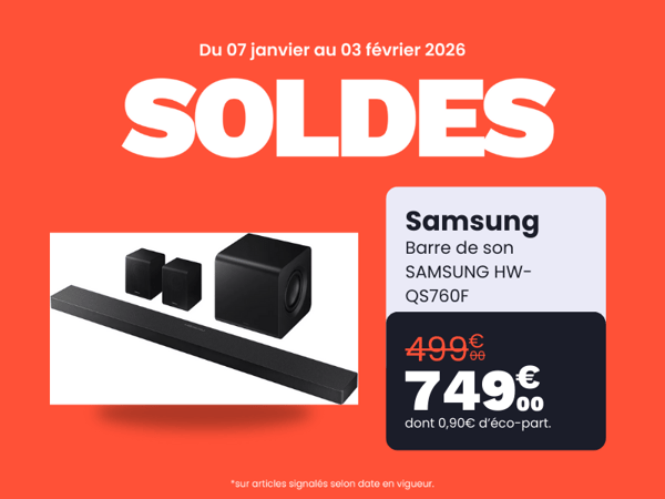 Barre de son SAMSUNG HW-QS760F