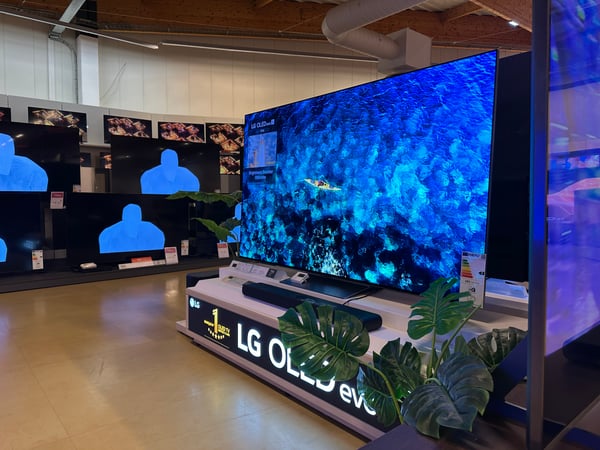 L'espace télévision boulanger niort