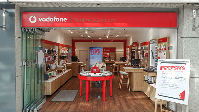 Vodafone-Shop in Frankfurt, Limescorso 8