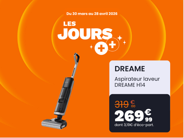 Aspirateur laveur DREAME H14
