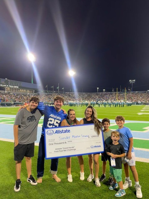 Tulane Allstate Kickoff event. (HE WON)