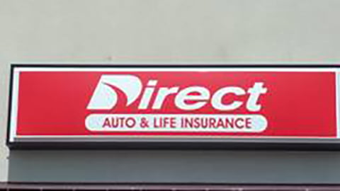Direct Auto Insurance storefront located at  1633 Asheville Hwy, Spartanburg