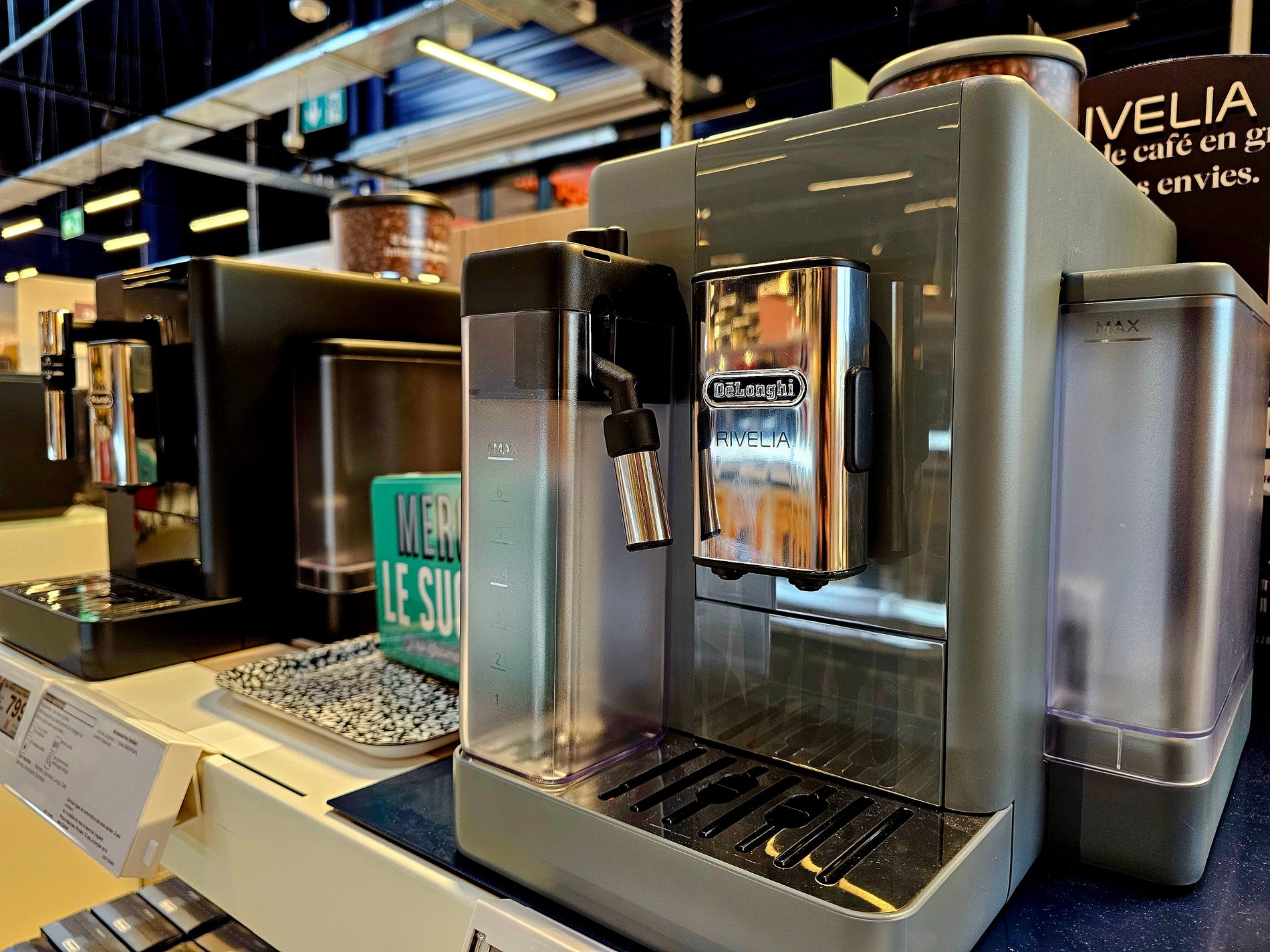 machine à café expresso broyeur delonghi Boulanger Tourville la Rivière Rouen