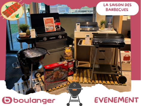 C'est la saison des Barbecues dans votre magasin Boulanger Wasquehal