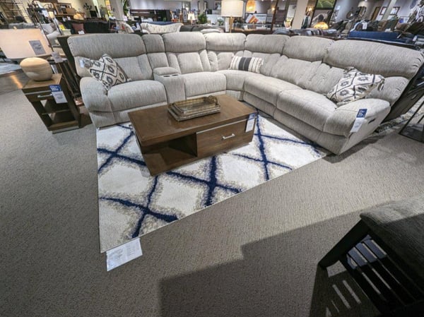Slumberland Furniture Store in Galesburg,  IL - Reclining sectional