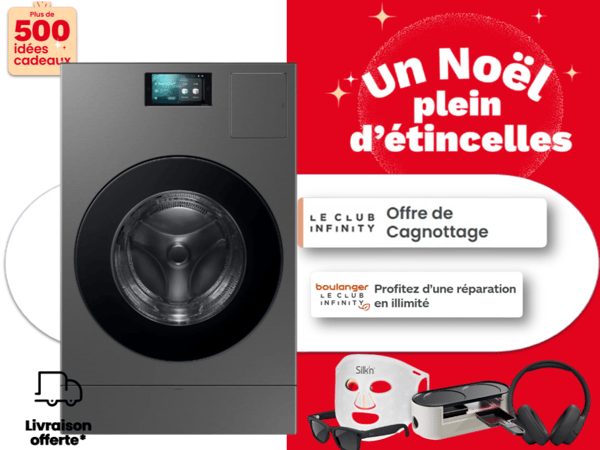 Lave-linge Samsung – Offre livraison Boulanger Angoulême - Champniers