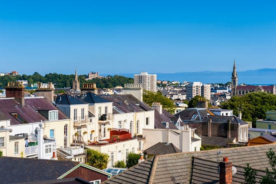 St Helier skyline