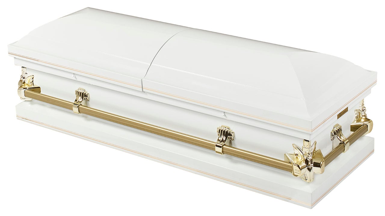 The Heavenly White from Our Casket Collection