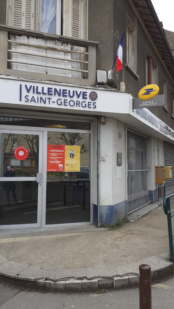 Photo du point La Poste Agence Communale VILLENEUVE SAINT GEORGES MAIRIE