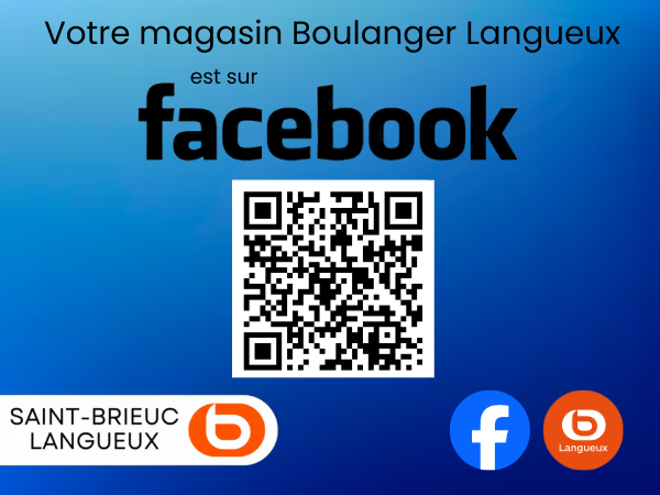 Votre magasin Boulanger Langueux est sur Facebook