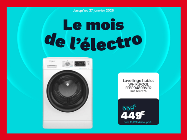 lave linge 
whirlpool