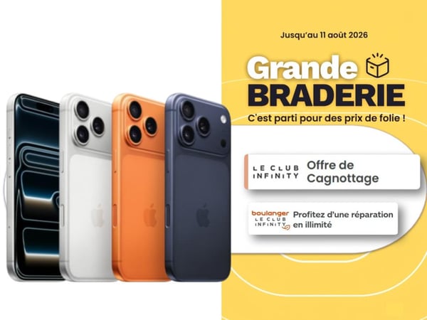 Grande Braderie Boulanger Chambray : Offres exceptionnelles sur la gamme iPhone 17 ! 📱✨