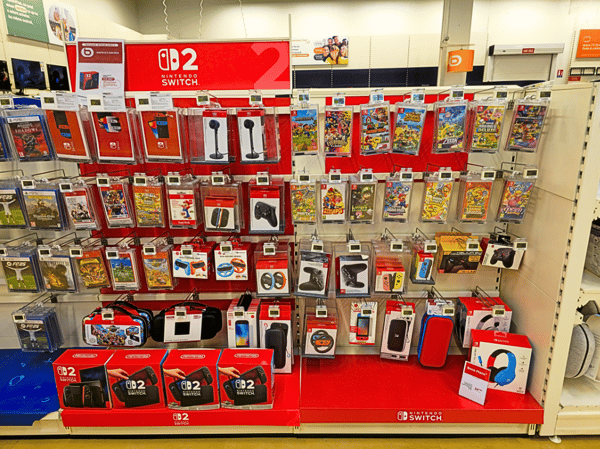 Rayon Nintendo Switch et Nintendo Switch 2 chez Boulanger Chambéry