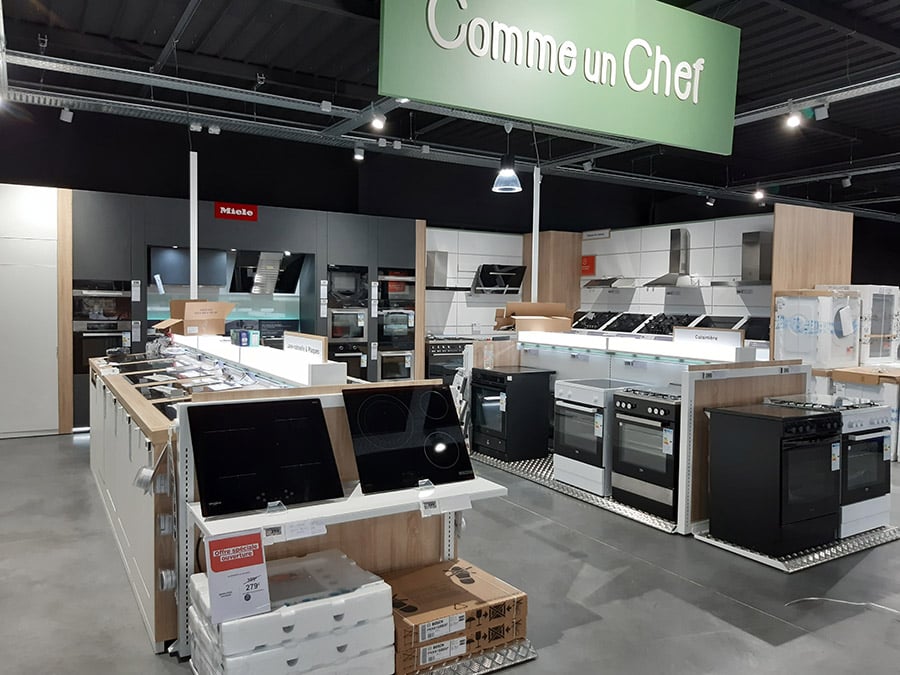 Rayon gros électroménager avec les plaque de cuisson de Boulanger Moulins  - Yzeure