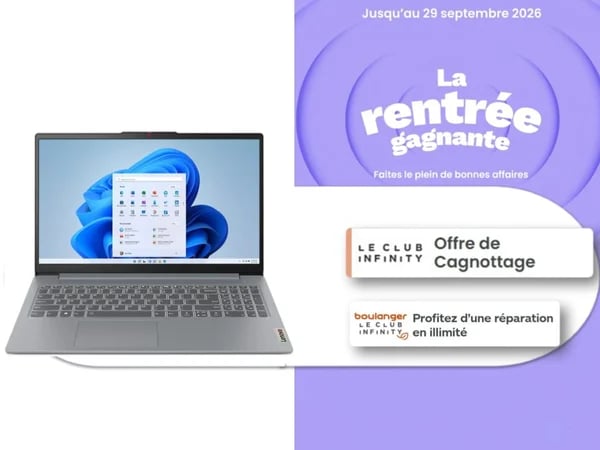 Équipez-vous pour durer à Belfort ! Alliez performance et confort de frappe avec nos offres de rentrée sur l'informatique chez Boulanger Belfort. Venez trouver l'ordinateur parfait pour votre rentrée !