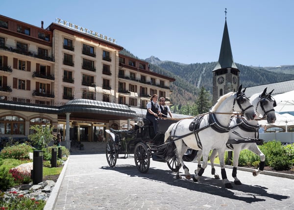Grand Hotel Zermatterhof - Horse drawn carriage
