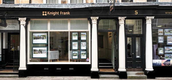 Knight Frank Bath Estate Agents office store front