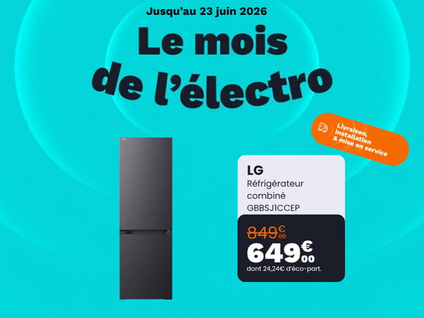 Réfrigérateur combiné LG GBBSJ1CCEP