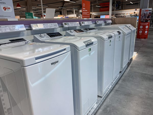 Espace lave linge top Boulanger Bordeaux Mérignac