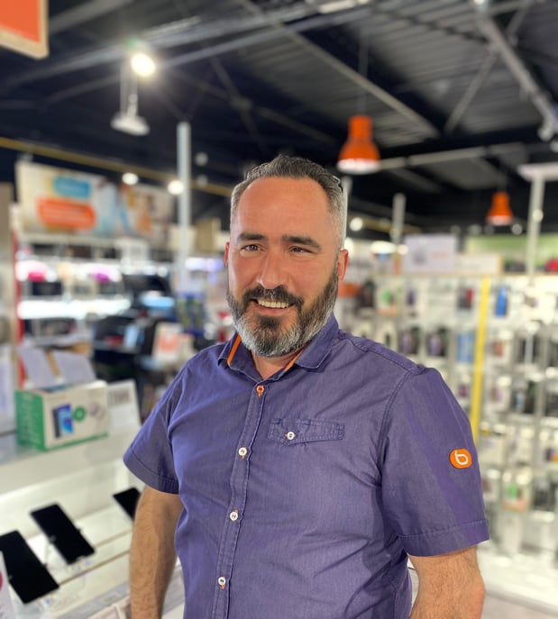 David Bessadet, directeur magasin Boulanger Pontarlier