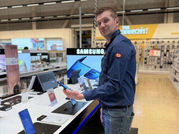 Damien, magasin Boulanger Gap