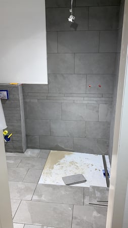 Umbau-Dusche