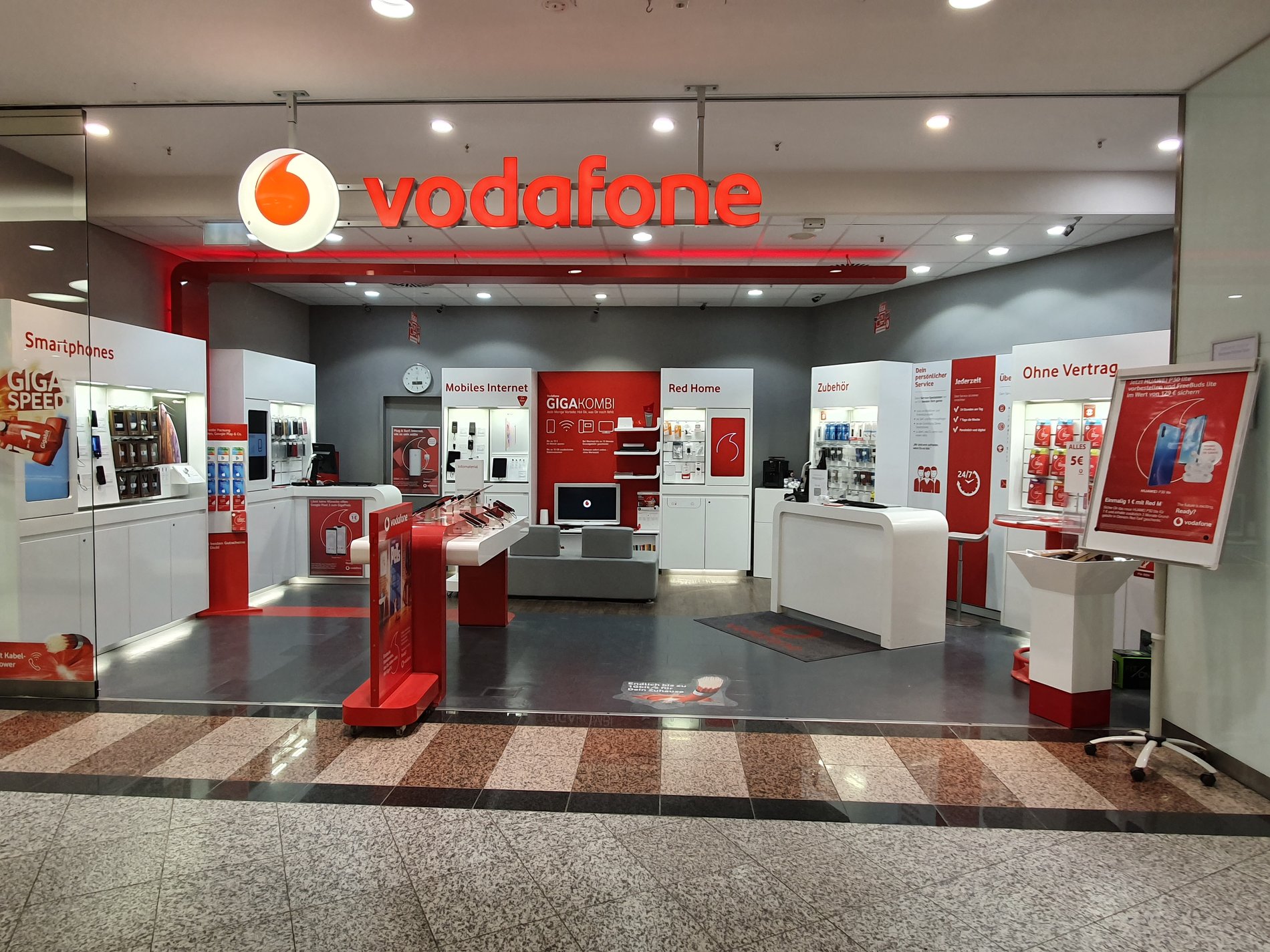 Vodafone-Shop in Hamburg, Seeveplatz 1