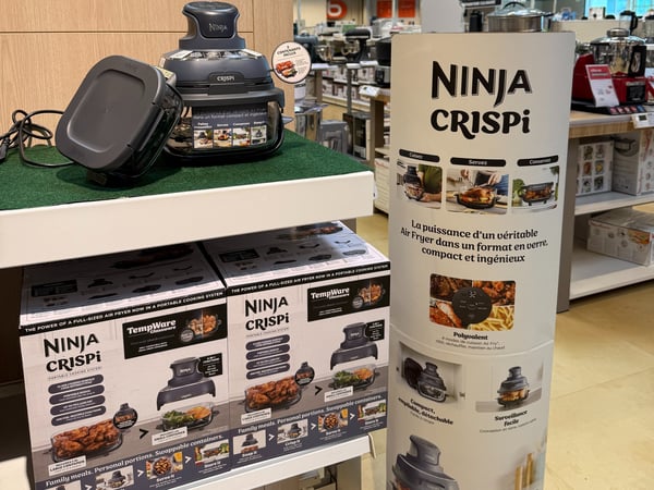 🍗 Ninja CRISPi – L’Air Fryer compact, puissant et ingénieux est disponible dans votre Boulanger Orgeval ! 🔥