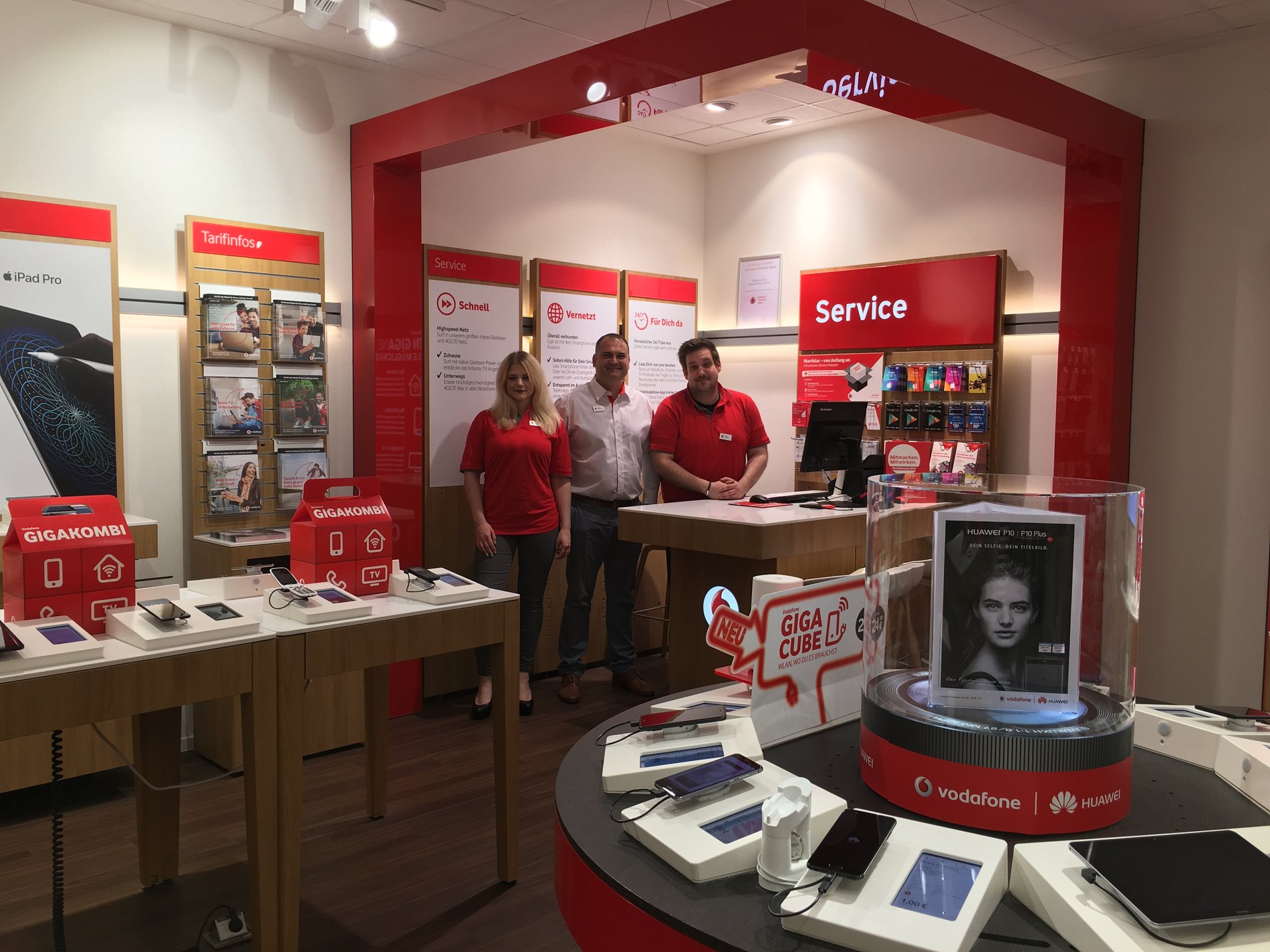 Vodafone-Shop in Braunschweig, BraWo-Allee 1