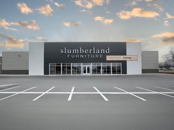 Janesville Slumberland storefront