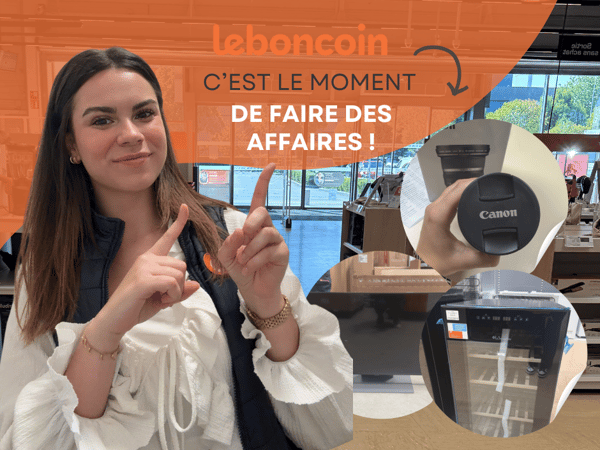 Venez faire vos bonnes affaires sur Leboncoin !