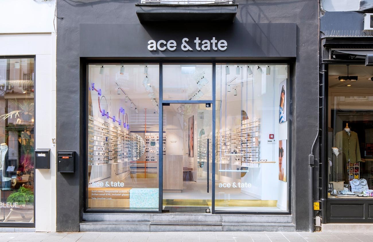 Ace & Tate Korte Steenstraat winkel interieur