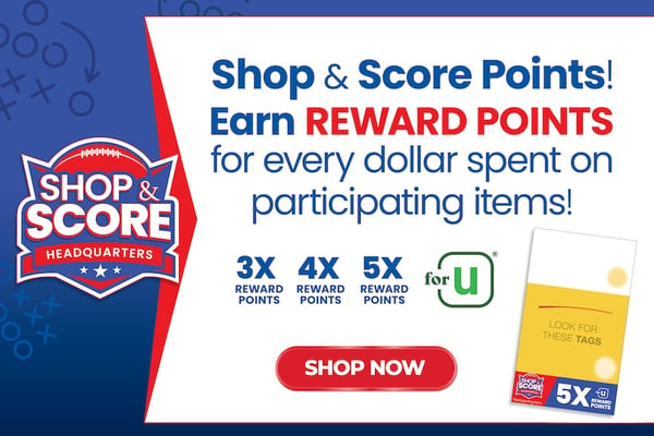 shop and score points earn reward points for every dollar spend on participating items three times reward points four times reward points and five times reward points for you