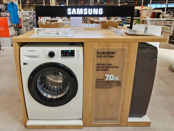 Meuble Samsung pour lave linge de Boulanger Anglet