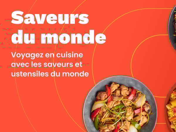 l'opération commerciale Saveurs du monde chez Boulanger Persan Chambly.