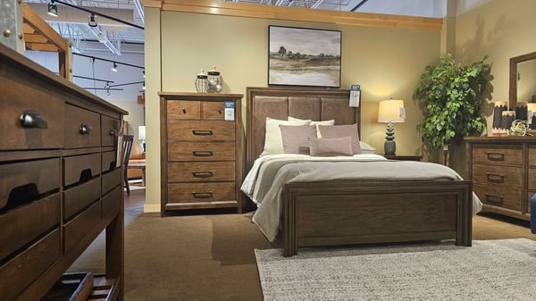 Woodbury Slumberland Furniture bed