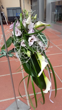 Bouquet sposa casante con calle