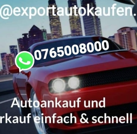 Autoankauf & Verkauf Export