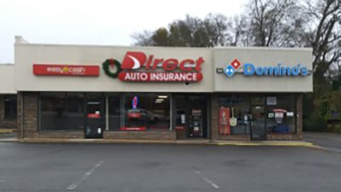 Direct Auto Insurance storefront located at  2614 Gallatin Road, Nashville