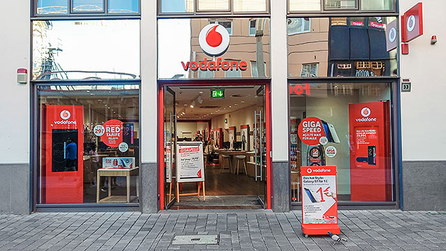 Vodafone-Shop in Bielefeld, Bahnhofstr. 33