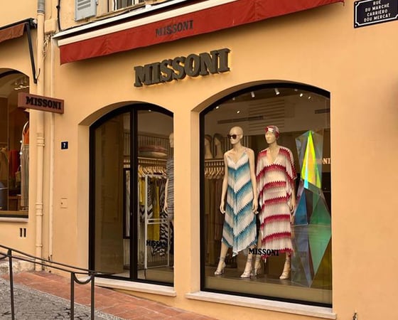 Missoni Boutique Saint Tropez opening hours address and contacts