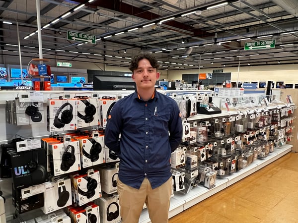 Antoine assistant manager Boulanger Libourne