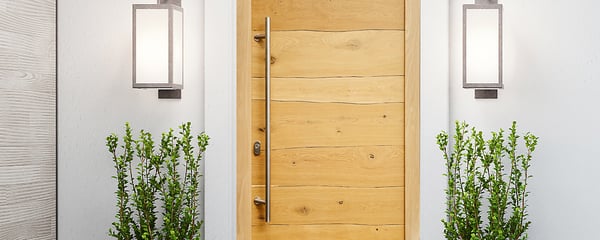 Des portes en bois sur mesure