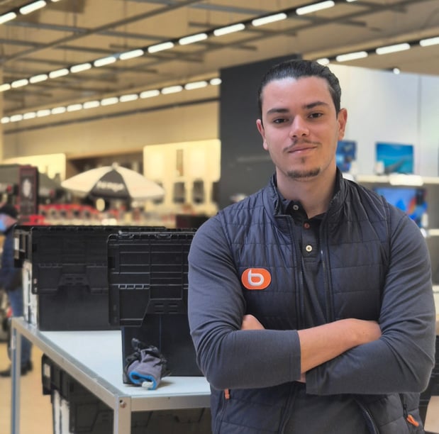 Samir, équipier client