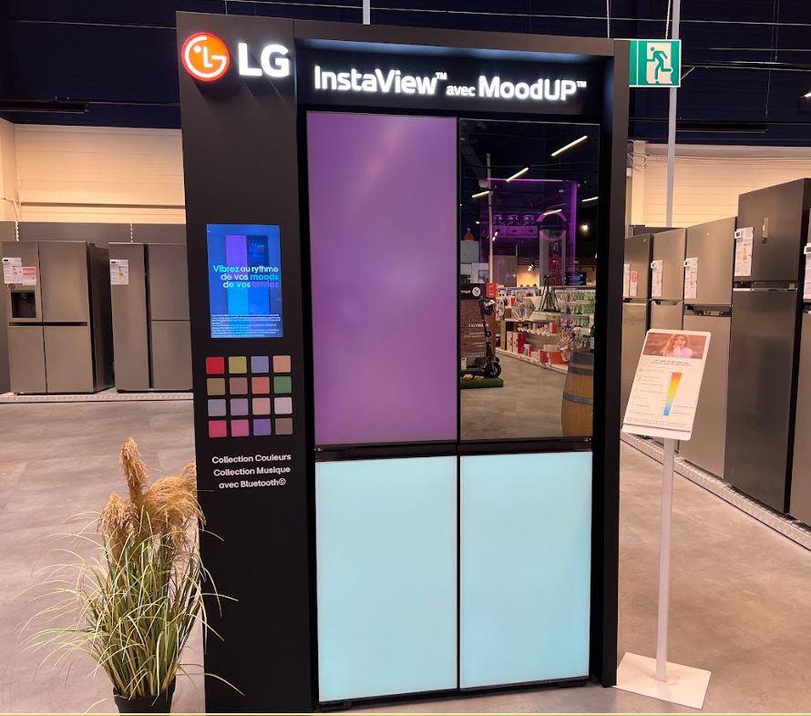 Venez découvrir le le réfrigérateur Multi-portes MoodUP™ qui dispose des technologies les plus récentes disponible chez Boulanger Bordeaux Mérignac.