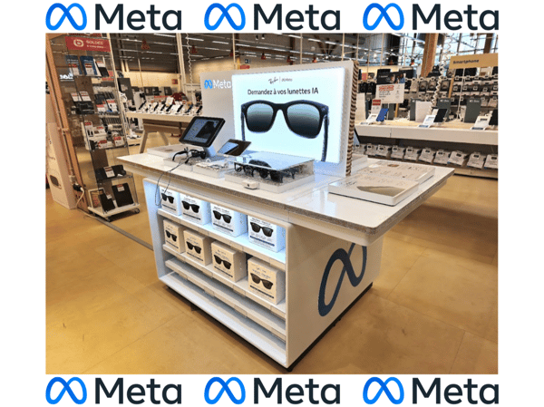 Le meuble Meta et Ray Ban chez Boulanger Chambéry