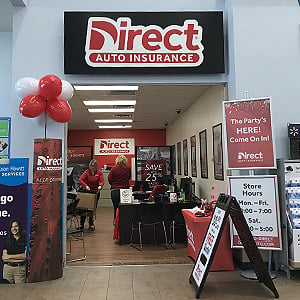 Direct Auto Insurance storefront located at  3999 Alpine Ave NW, Comstock Park