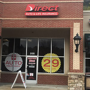 Front of Direct Auto store at 1309 Bell Road, Antioch