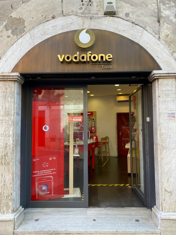 Vodafone Store Via Colsereno 68 Tivoli
