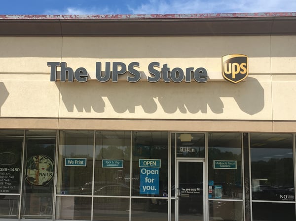 Facade of The UPS Store Central City Plaza
